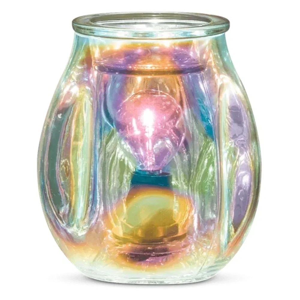 EUC Scentsy Bubbled Iridescent Wax Warmer